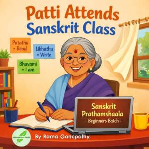 Patti Attends Sanskrit Class